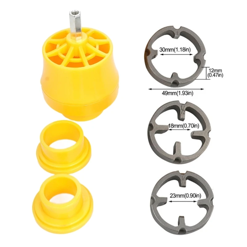 Strumento completo per filettatura tubi in PVC Filettatrice per tubi connessione perfetta dei tubi nelle