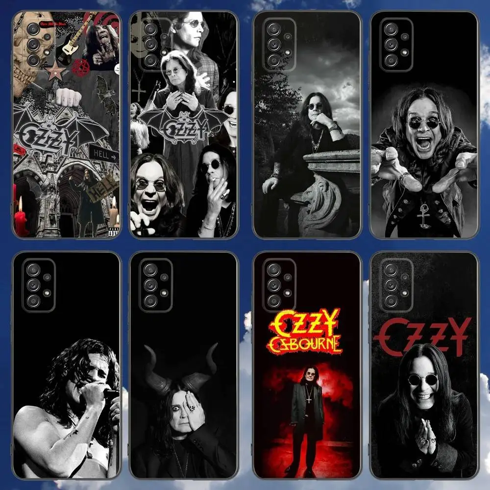 

Band O-Ozzy Osbourne Phone Case For Samsung Galaxy A 91,80,73,72,71,53,52,51,22,5G Shockproof Soft Black Cover