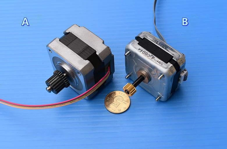 42MM 2-Phase 4-Wire Hybrid Step Stepper Motor 9/13mm shaft for RepRap 3D Printer Prusa CNC Robot Engraving Machine