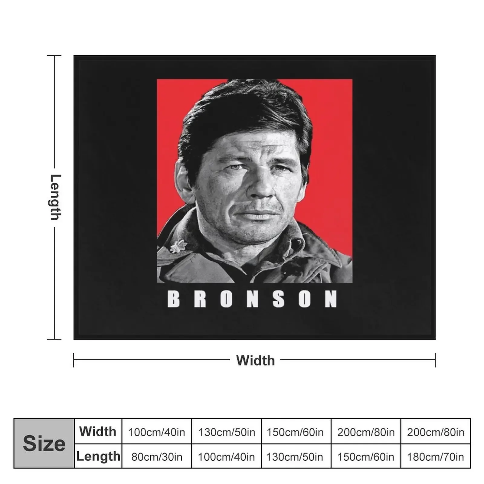 Lover Gift Charles Bronson Halloween Throw Blanket Decorative Beds Camping Plush Blankets