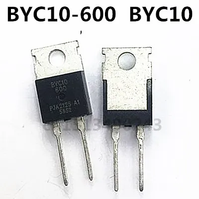 Original 2pcs/ BYC10-600  BYC10 BYC10600  TO-220-2 600V 10A