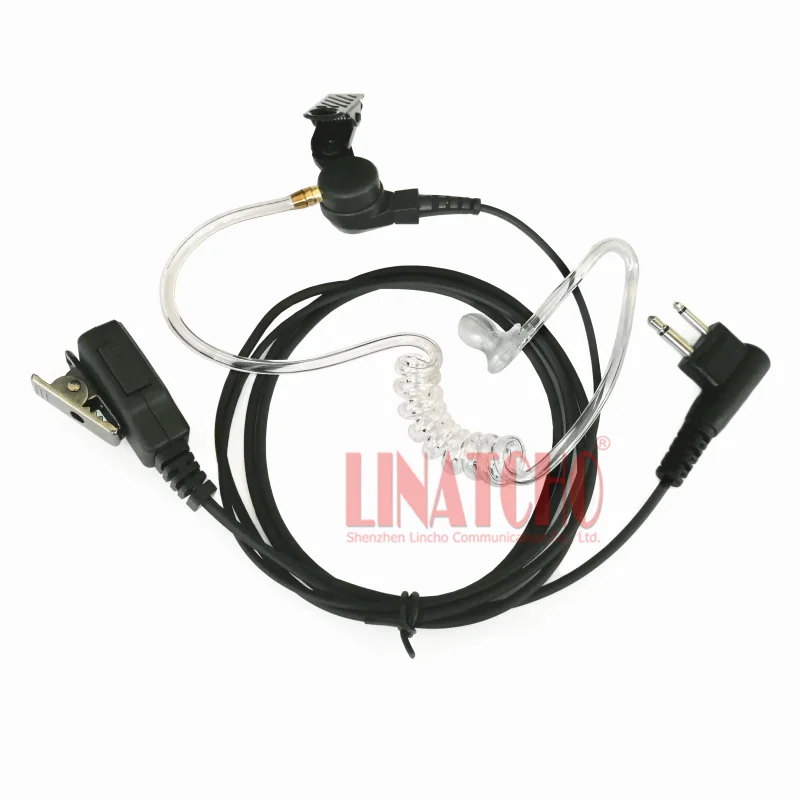 Acoustic Tube Transparent Air Tube Ear Plug Walkie Talkie Earphone CP88 CP100 CP150 CP200 GP2000 PTT Earpiece