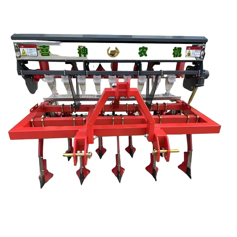 

【Hot】High Quality 9 Rows Tine and Boot Opener Seed Transplantation Seeder/Planter/Driller for Grain Planting Drawn by Tr