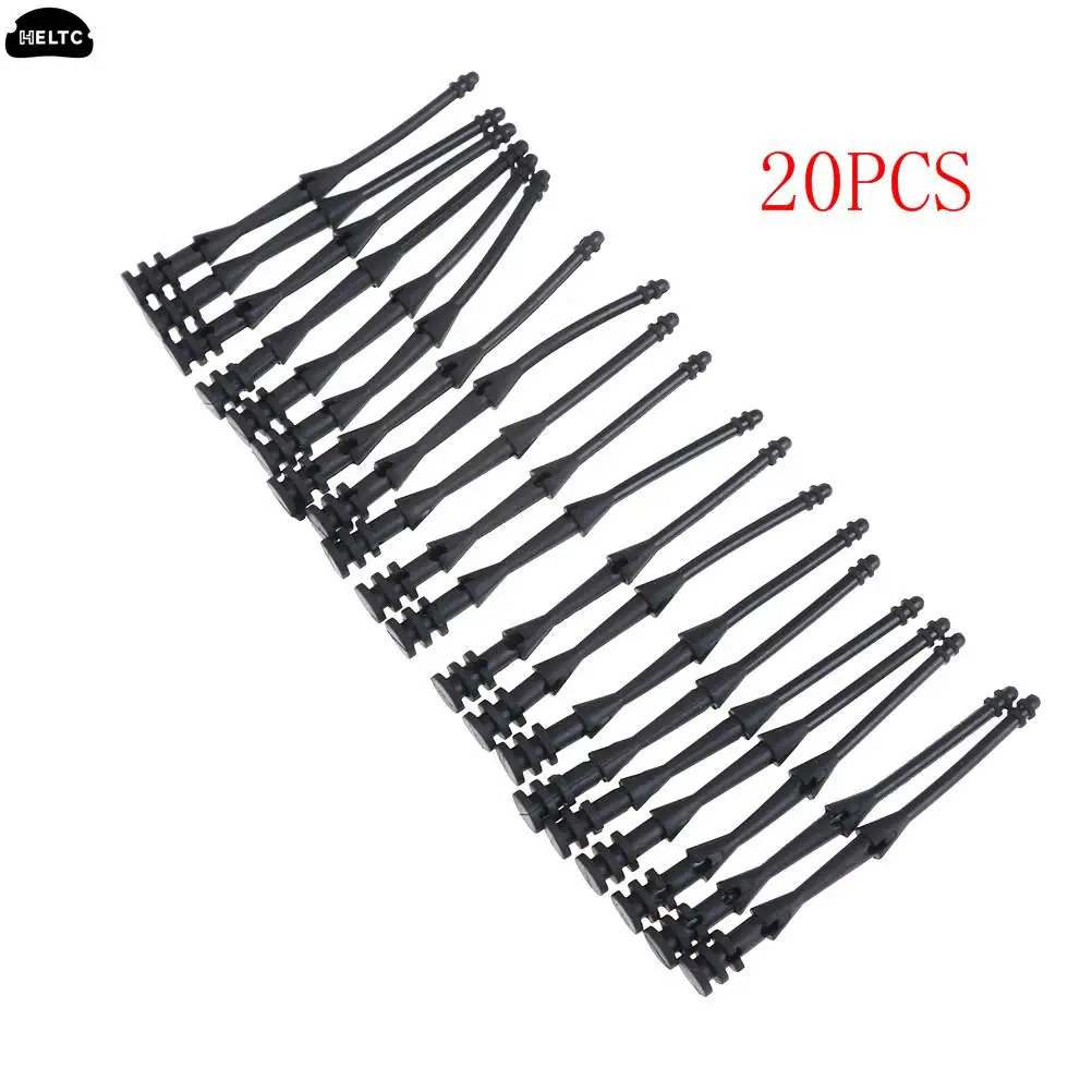 20Pcs Screw Pin Rivet Rubber PC Fan Noise Absorbtion Fans Anti Vibration Mount Silicone Screws Noise Reduction Equipment 65mm