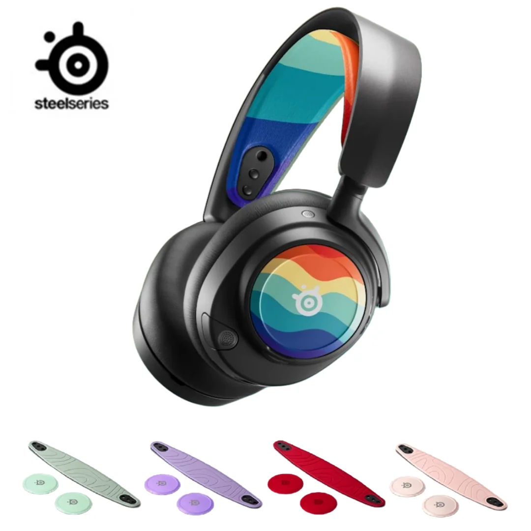 Original Steelseries Arctis Nova 7/Arctis Nova Pro/Arctis Nova Pro casque sans fil couverture magnétique couverture latérale de siège de tête