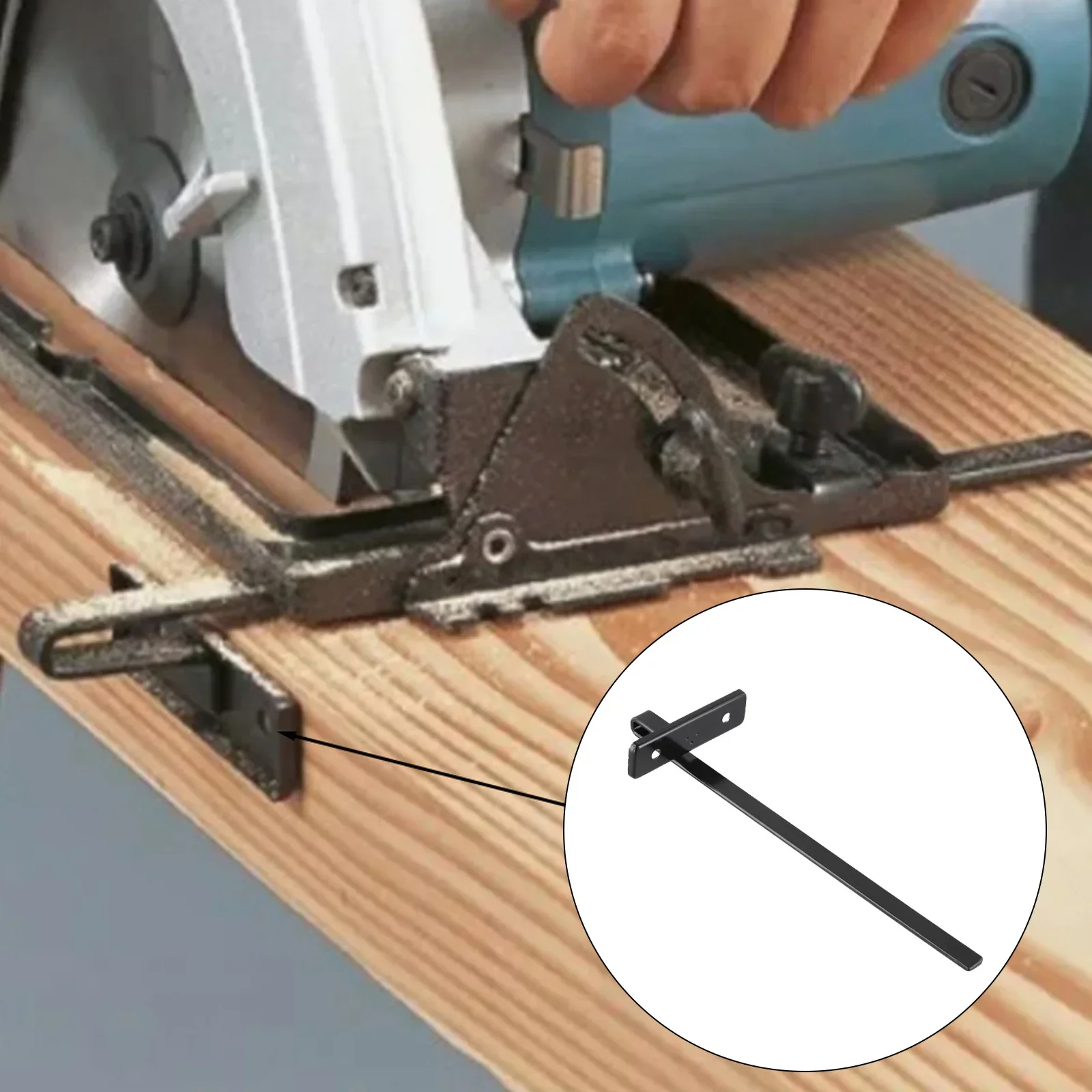 

DIY Projects 9-1 2 Inches Circular Saw Metal Rip Fence 1 Piece Included 9-1 2 Inch Rip Fence Compatible With BSS610