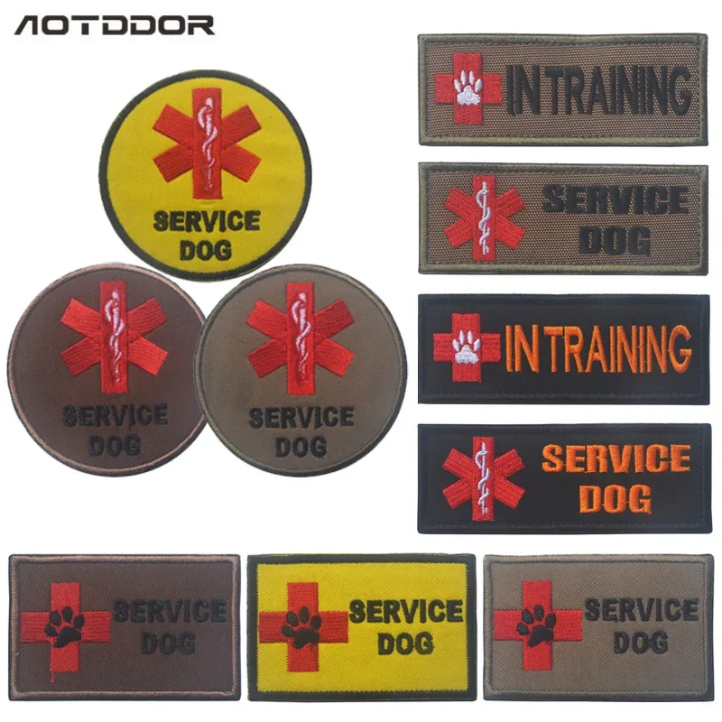Parche táctico bordado médico EMT K9 – entrenamiento servicio - imagen 2