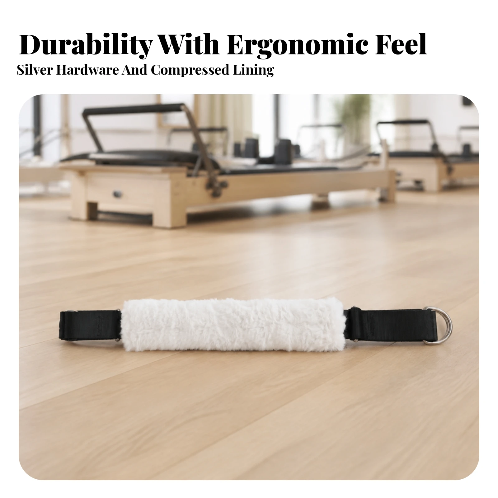 Pilates Reformer Replacement Straps Universal Pilates Double Loop Straps Fitness Gear Reliable Adjustable for Home Gym