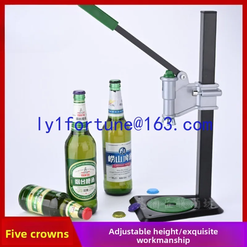 Desktop Beer Capper, Self-brewed Beer Bottle Capper Machine, Craft Brewing Crown Capper