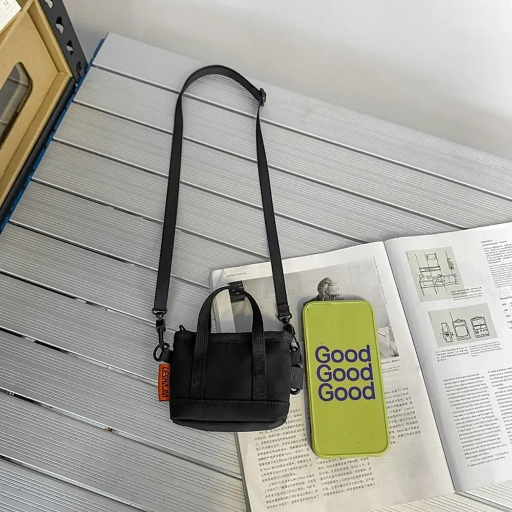 

Portable Nylon Coin Purse Pendant Card Holder Keychain Men Wallet Bank Card Organizer Korean Style Small Storage Bag Girls