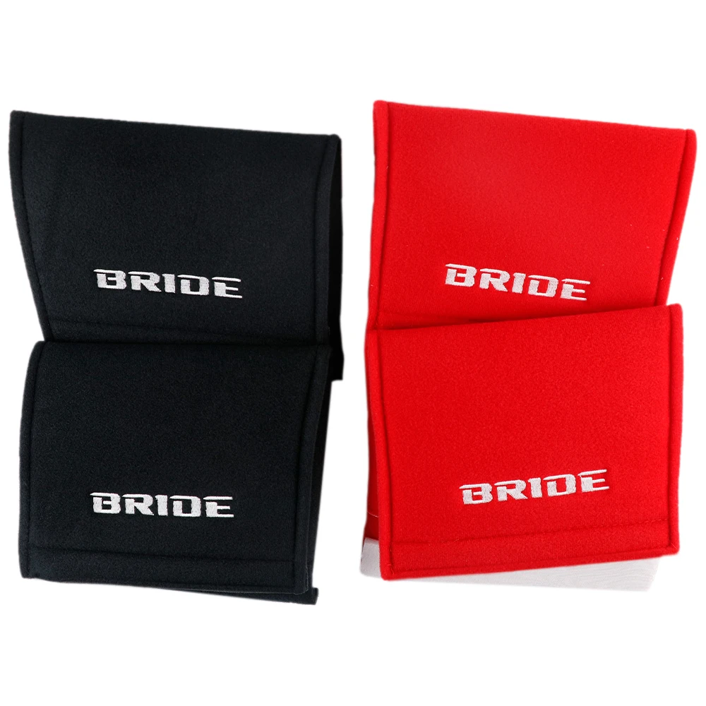 2pcs JDM BRIDE RECARO Bucket Seat Cover Protect Racing Car Tuning Side Pad Cushion  （Left and Right）