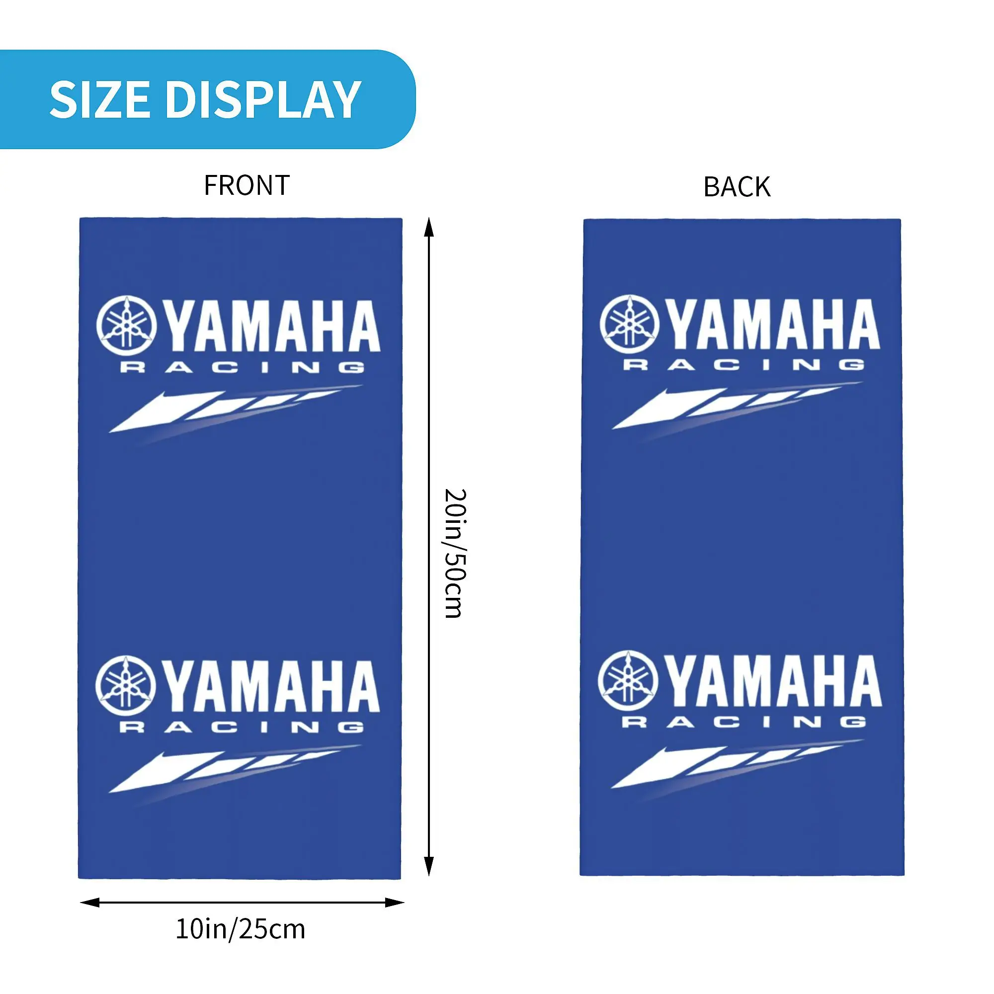 Custom Y-Yamahas  Winter Headband Neck Warmer Women Men Ski Running Tube Scarf  Face Bandana Gaiter