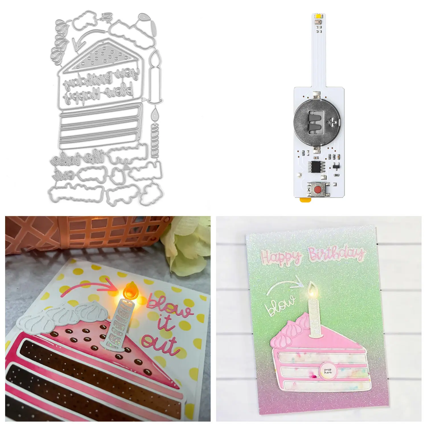 You Take The Cake Stanzformen für die Kartenherstellung, Dessert-Schnittform für DIY Scrapbooking, Tagebuch, Prägung, Papier, Basteln, Dekor