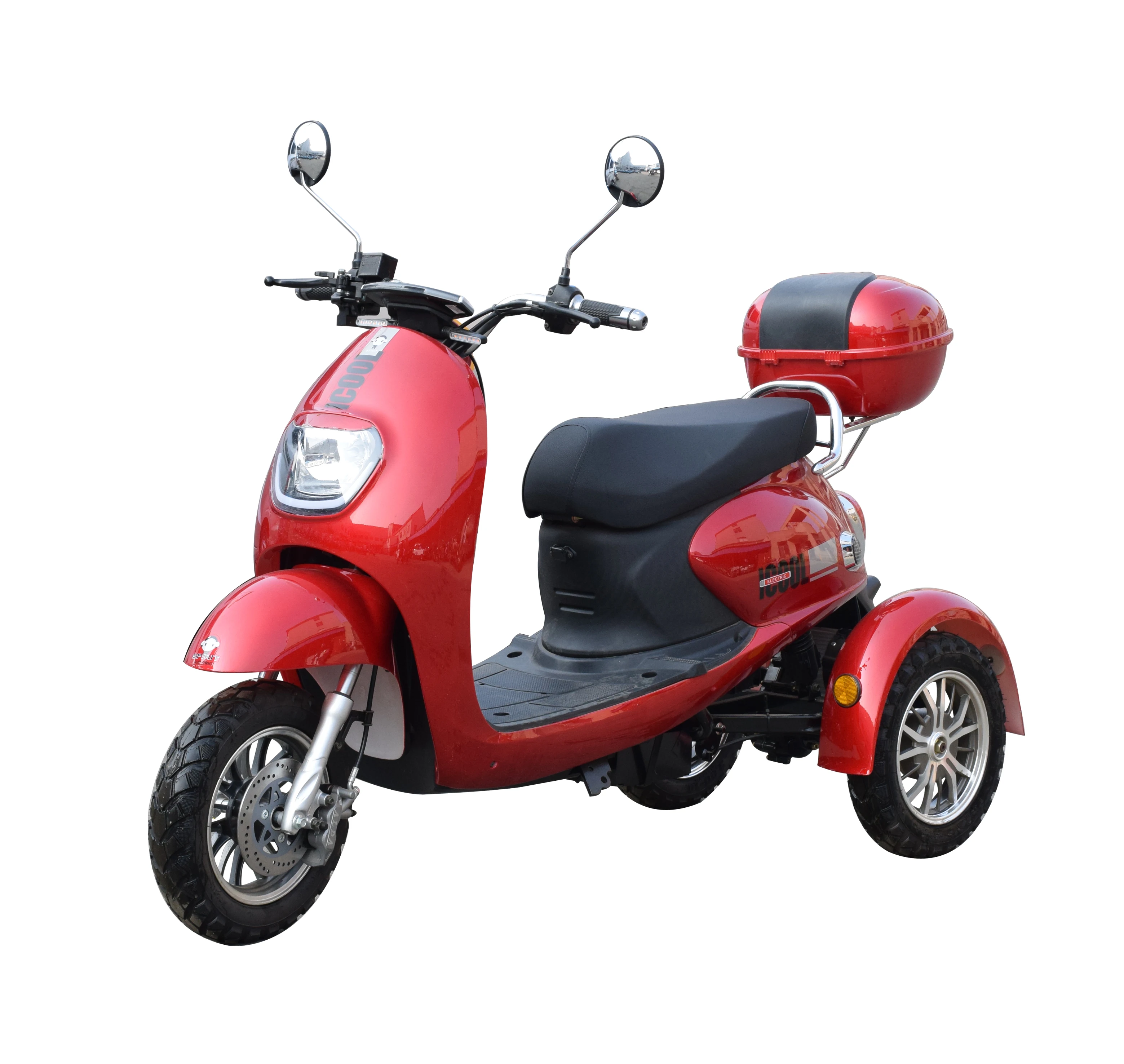 New Arrival Adult Electric Tricycle Open Three-Wheeler Electric Scooter 1000W Motor For Passenger