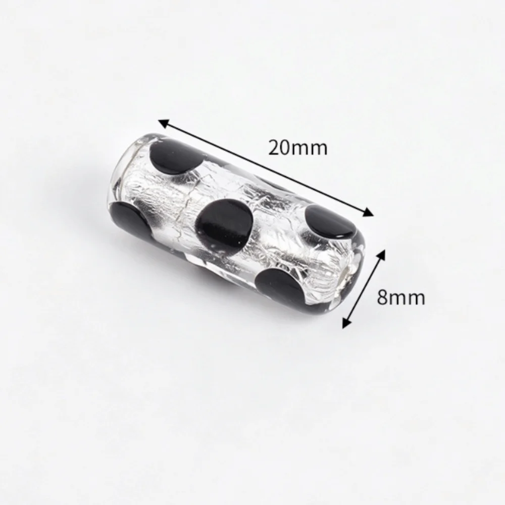 With Hole Curved Glass Beads 37 Styles Handmade Fired Lampwork Beads loose spacer beads bracelet necklace making for 20pcs