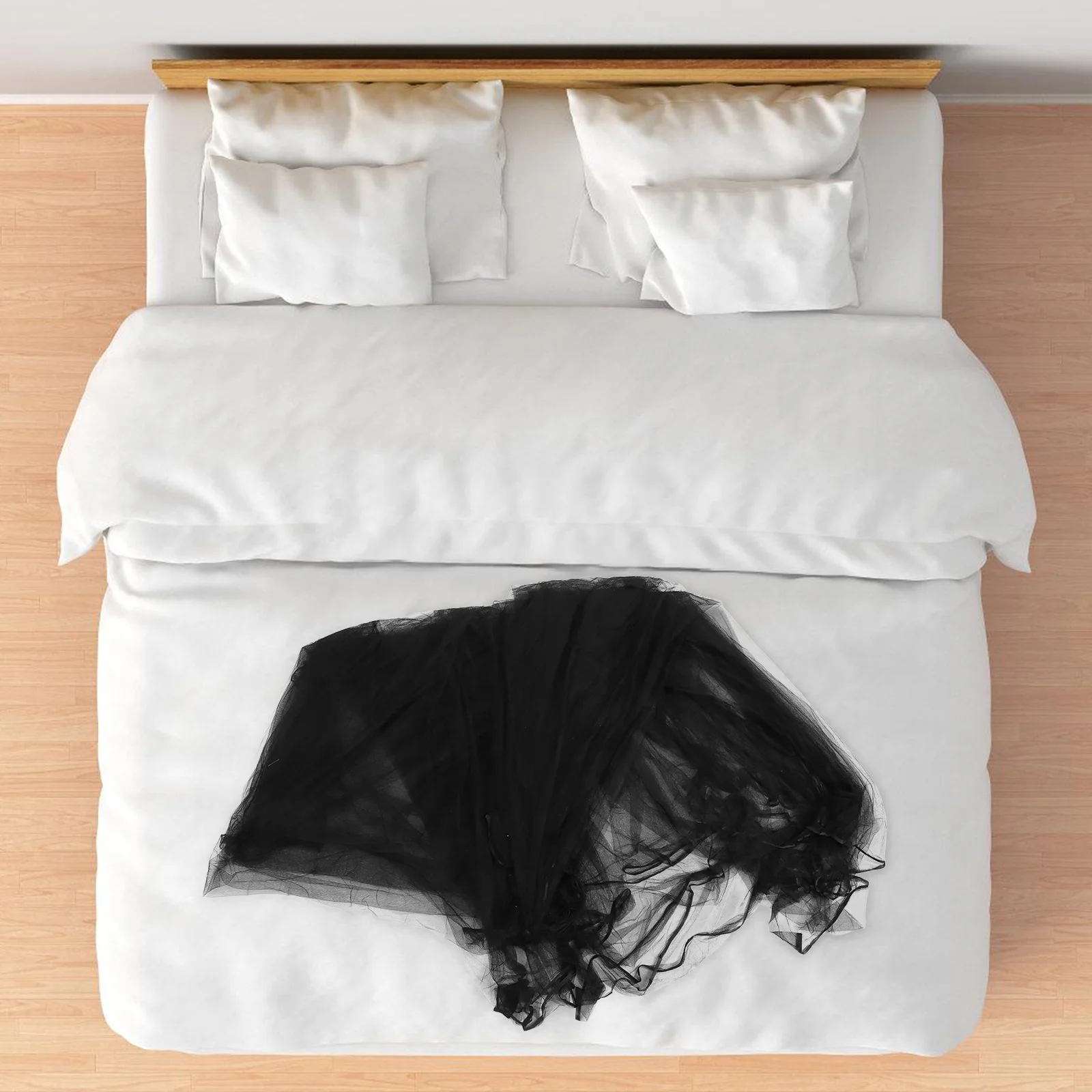 

Large Square Mosquito Net Bed Bedroom Decor Easy Clean Machine Washable Black Out Curtains Design