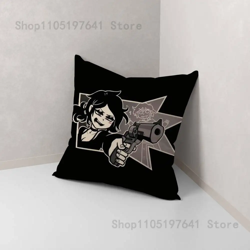 Ashley Graves Leyley Coffin Pillow Case For Sofa Decor Car Office Room Printing Cushion Cover Decorations and Protector
