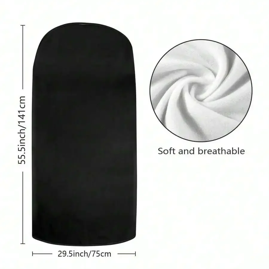 

Universal Car Seat Cover Cushion Soft Breathable Black For Cars SUVs Trucks