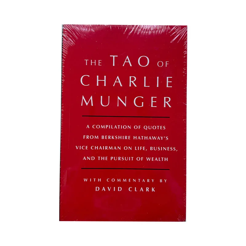 The Tao of Charlie Munger By David Clark Financial Investment Idea In English Reading Book