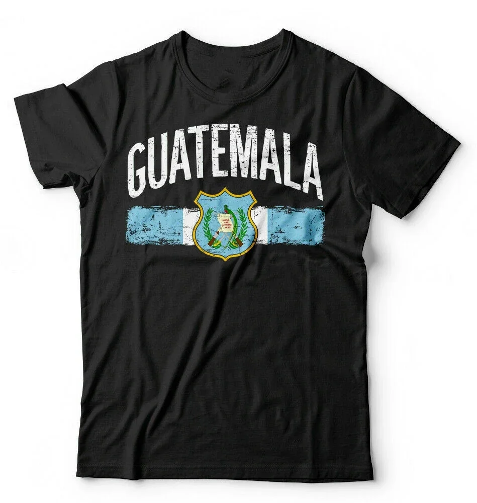 

Guatemala Badge Flag Men's T-Shirt Summer Cotton Short Sleeve O-Neck Unisex T Shirt New S-3XL