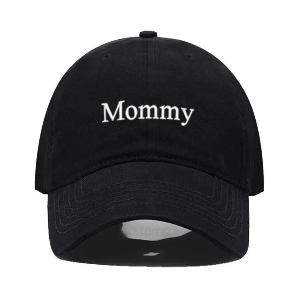 Fashion Letter Embroidered Daddy & Mommy Baseball Cap Cotton Adjustable Couple Cap Parent Matching Baseball Cap For Man Women