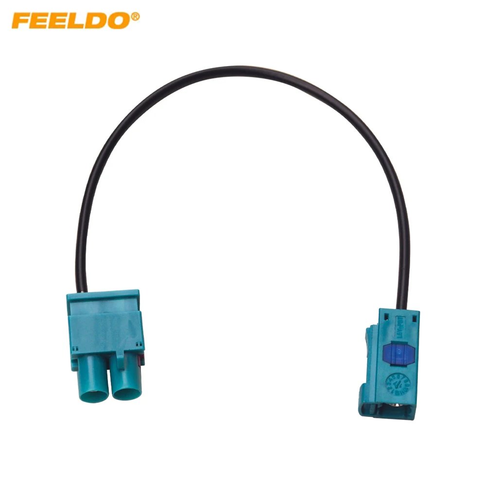 5Pcs Auto Antenna Dual FAKRA Male To Single FAKRA Female Car Stereo Radio Antenna Connector Adapter