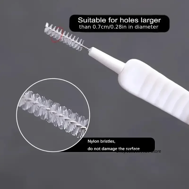 Bathroom Micro Nylon Brush Shower Head Anti-clogging Cleaning Brush Mobile Phone Hole Pore Gap Washing Tools Toilet Accessorie