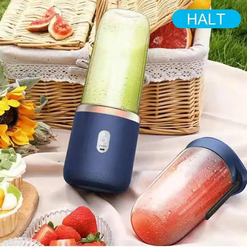 Portable Blender Bottle Electric 6 Blades Multifunction Fresh Juice Smoothie Ice CrushCup Food Processor