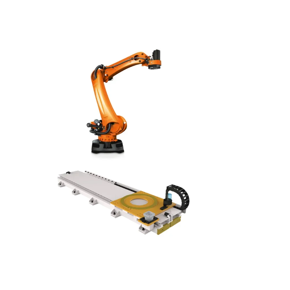 Manipolatore KUKA KR120 R2700 con guida lineare per Robot lineare Pick and Place