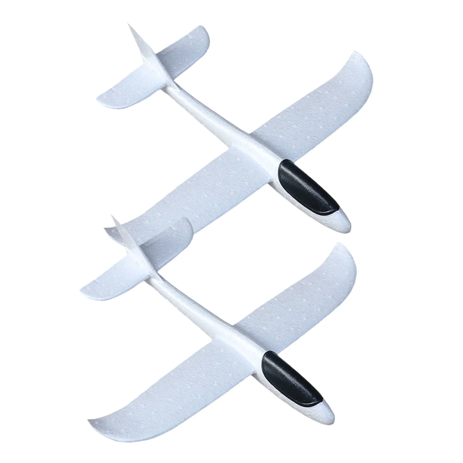 

2Pcs DIY Foam Airplane Hand Throwing Glider Art Crafts for Kids Outdoor Activities Gift Foam Airplane Toy Manual Throwing Plane