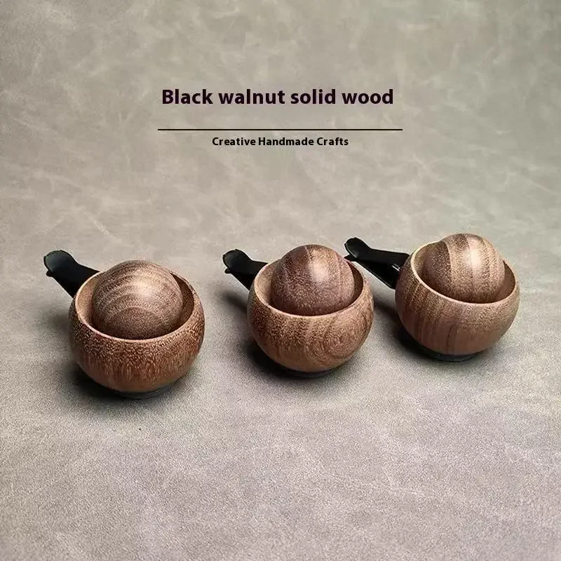 Car Wooden Essential Oil Diffusers-Spherical Design Natural Fragrance Dispersion Bedroom Decor Diffuser Car Home Room Fragrance
