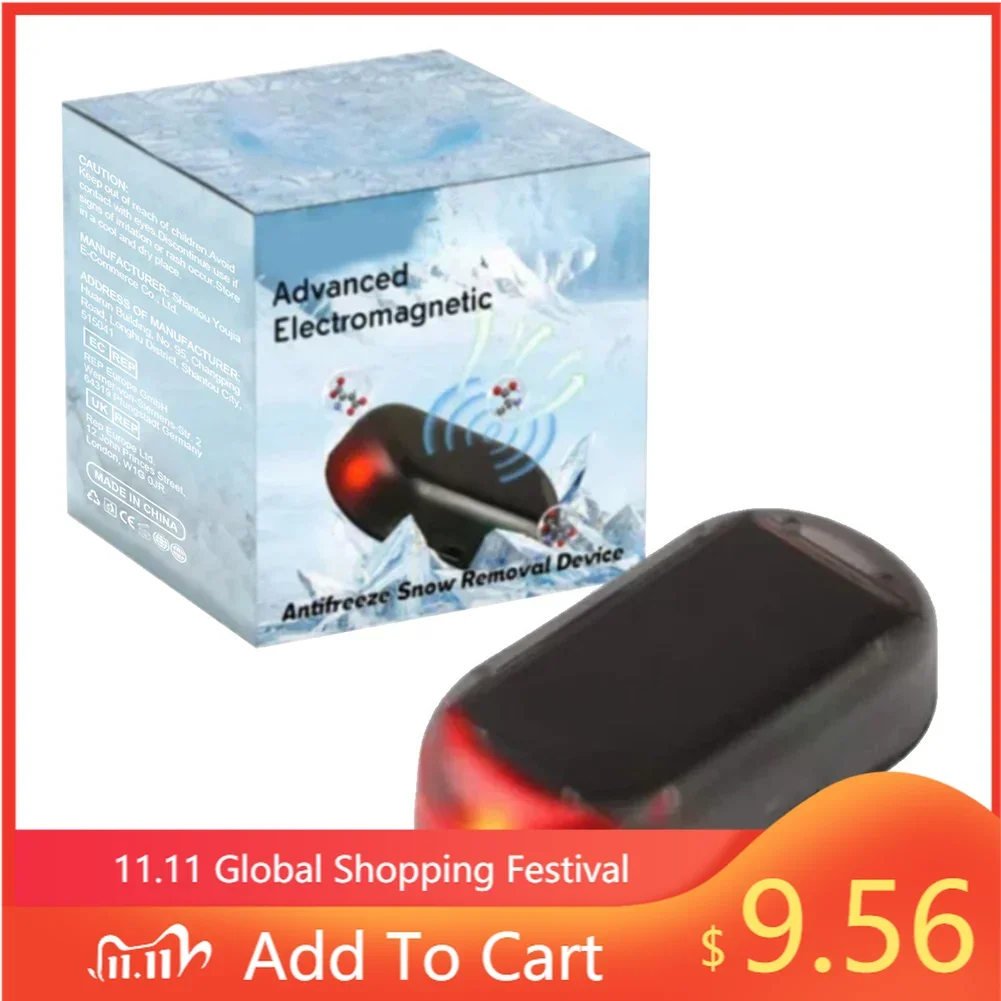 Prevent Ice Formation Say Goodbye To Icy Surfaces With Our Effective Car Electromagnetic Molecular Interference Antifreeze