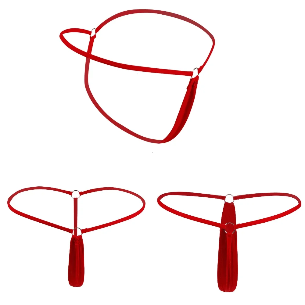 Dámské tenké páskové kalhotky s T-back efektem, nízký pas, tangá, spodní prádlo, sexy dámské kalhotky, mikro tanga, string kalhotky - náhled 4