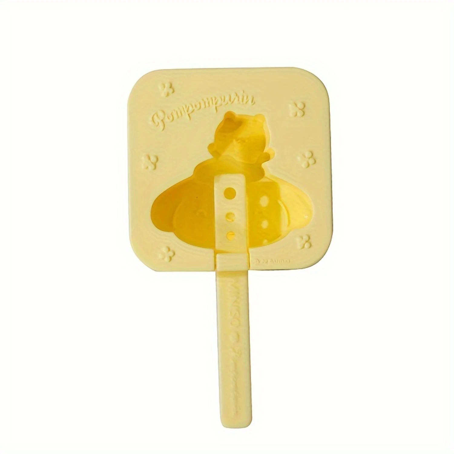 1Pc Cute Cartoon Silicone Ice  Mold - Lead-Free, Easy Release Popsicle Maker For Homemade  Treats Ice cube bucket Ice pack Mold