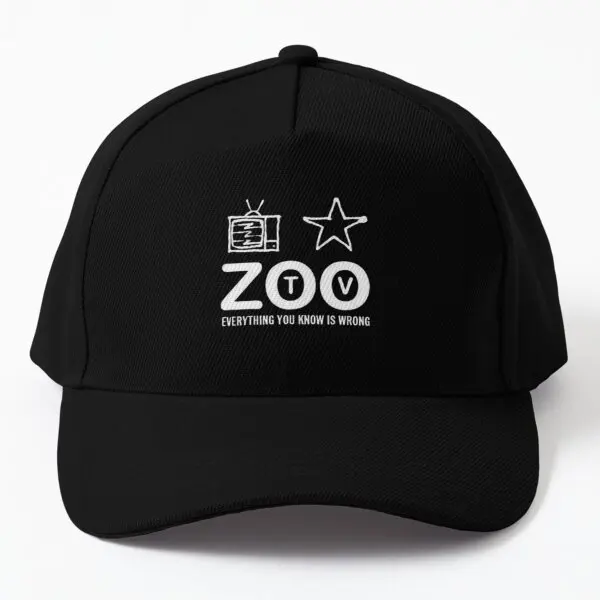 

U2 Zoo Tv By Abel 2017 Baseball Cap Hat Women Casual Fish Casquette Sport Snapback Black Outdoor Czapka Printed Hip Hop Sun