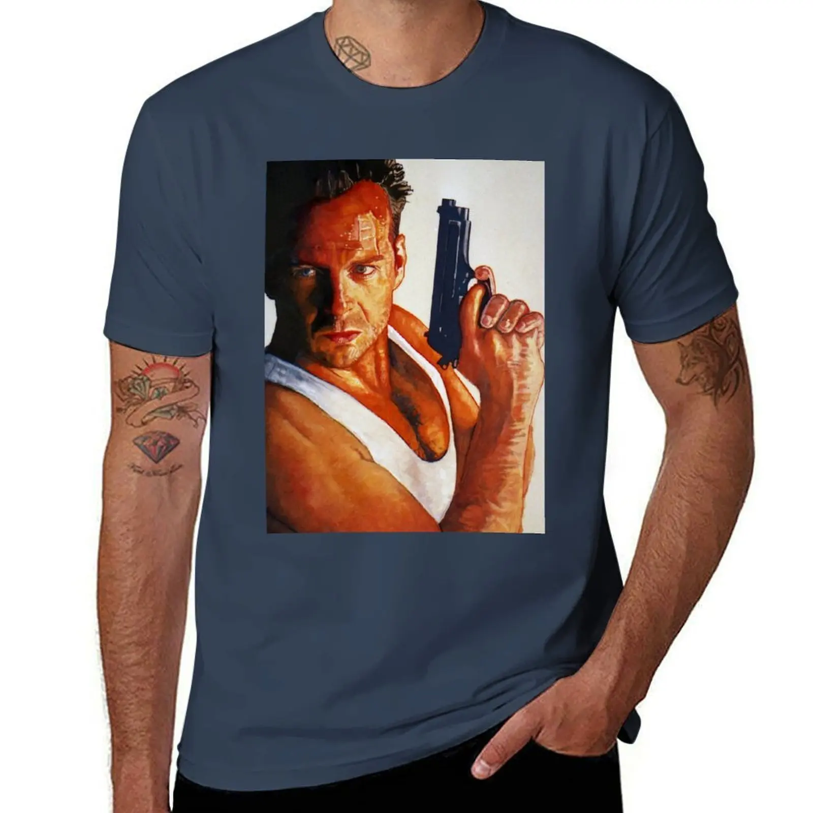 

Die Hard T-Shirt man t shirt cotton high quality t shirt custom print T-Shirt