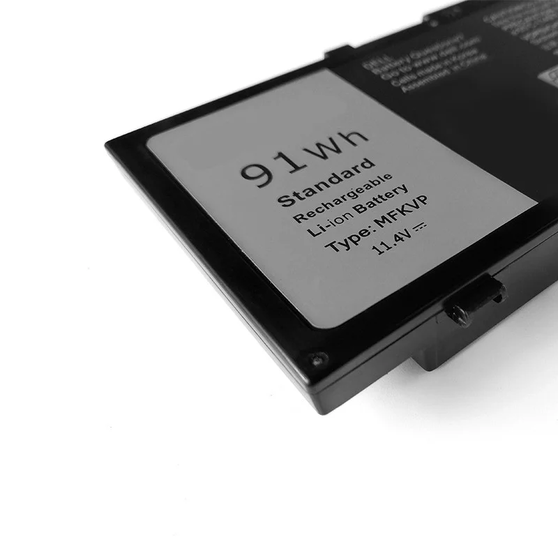 MFKVP Laptop Battery For 7510 7520 7710 7720 M7710 M7510 T05W1 1G9VM GR5D3 0FNY7 M28DH 11.4V 91Wh