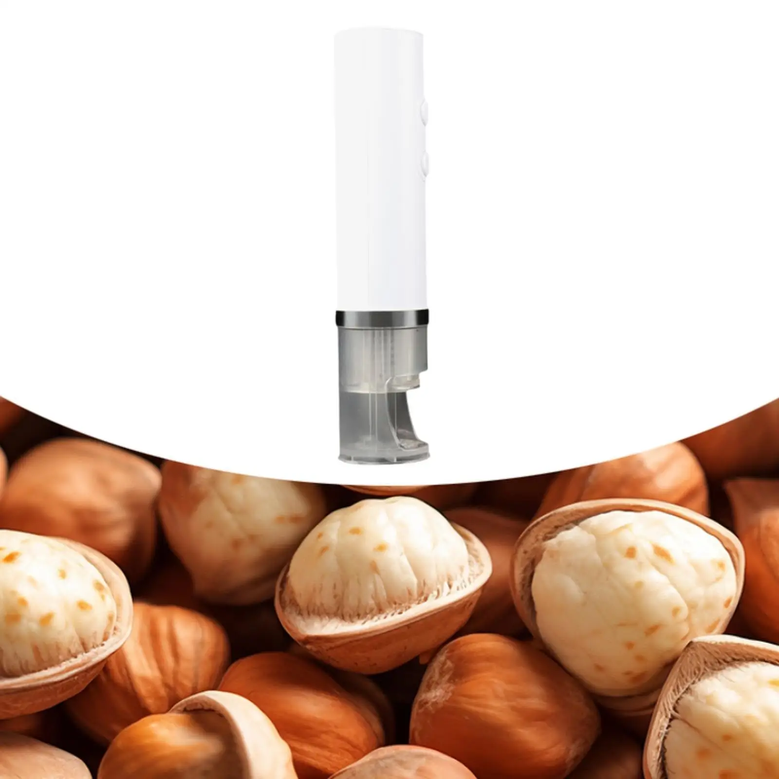 Electric Walnut Opener Splashproof Design Easy Cracking Nut Sheller Handy Kitchen Tool for Pecans Pine Nuts Hazelnuts