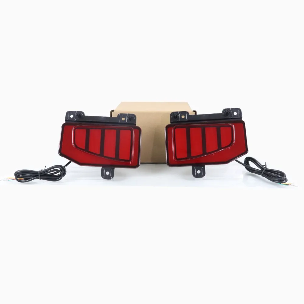 

July King LED Brake Lights Case for Jeep Gladiator 2020-2022,B type, Brake Light + Night DRL + Streamer Turn Signals, Start Scan