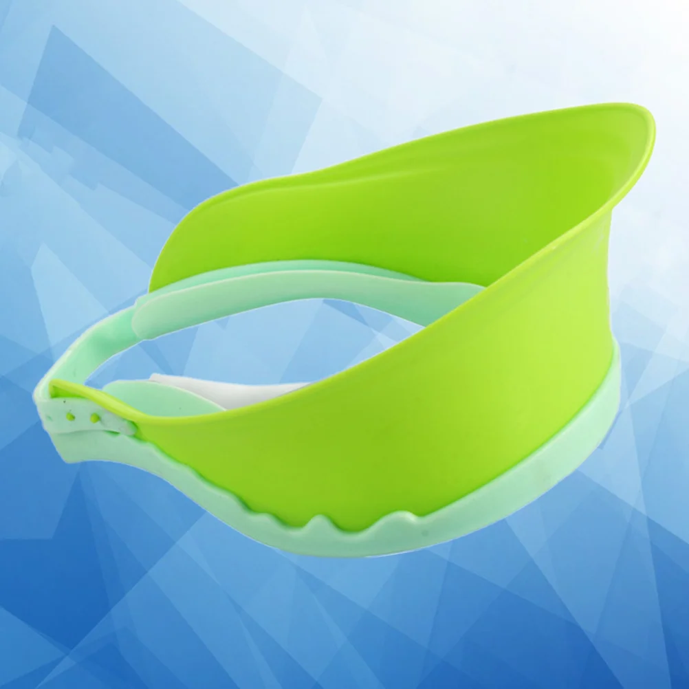 قبعة استحمام للأطفال، شامبو لغسل شعر الأطفال، واقي أذن، واقيات حمام الطفل، قبعة من السيليكون #1