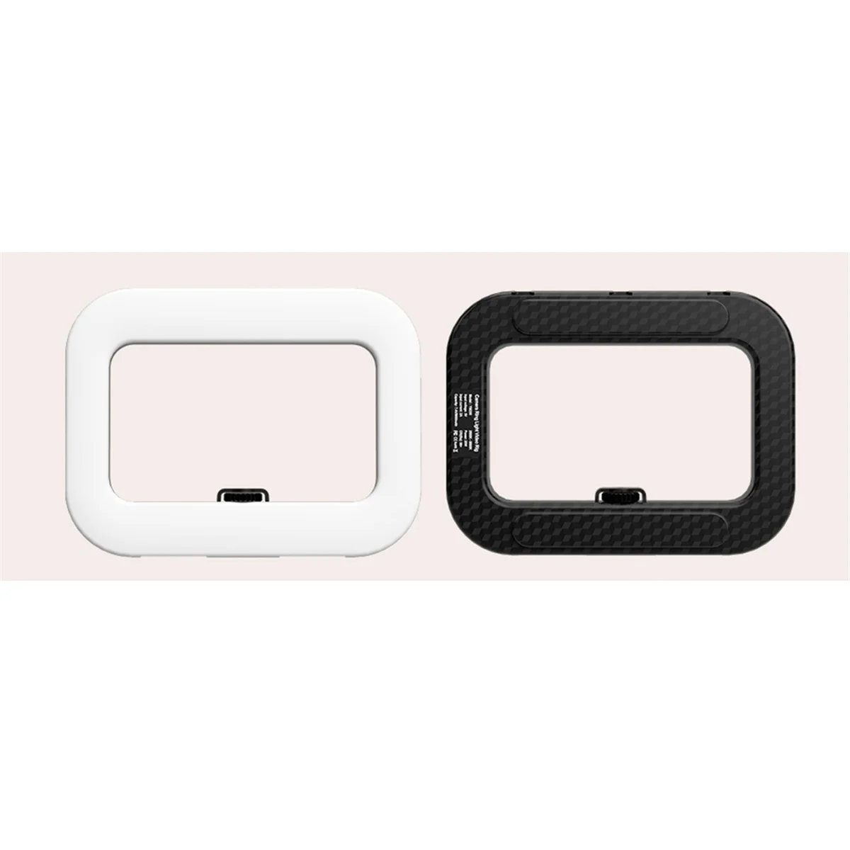 T36C LED Ring Lighting Photography Rechargeable Selfie Light, Portable Mobile Phone Live Video, Makeup Studio Fill Light