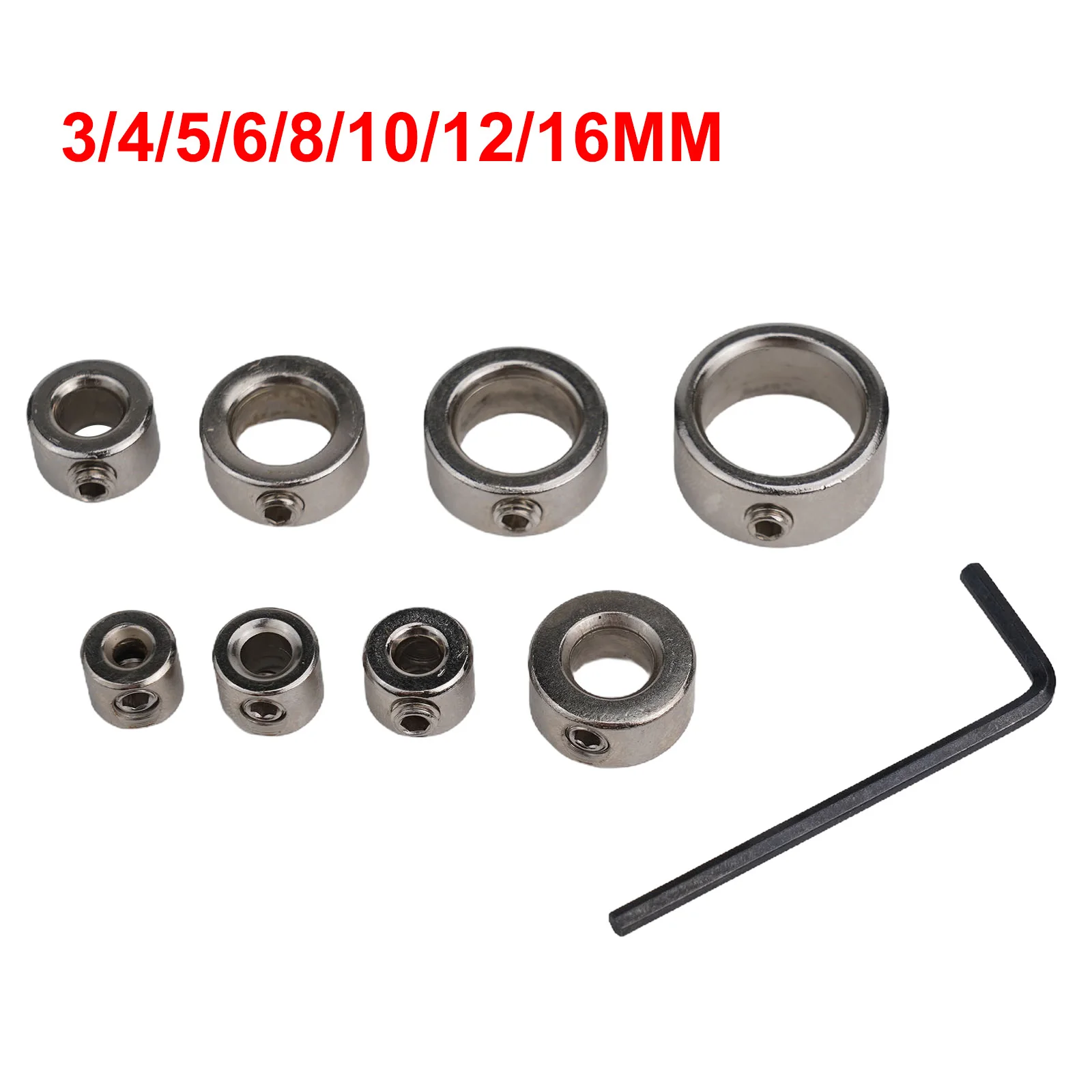 Suitable For Punching And Positioning High Hardness Carbonized Steel Depth Stop Collars Depth Stop Collars Pcs