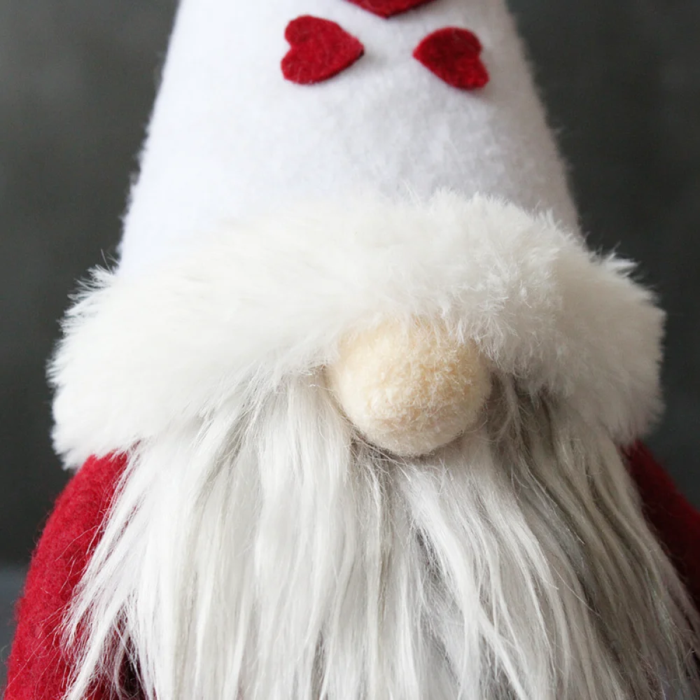Plush Santa Gnome Figurine Christmas Ornament Faceless Doll Holiday Home Decor Festive Tree Decoration Party Gift Statue