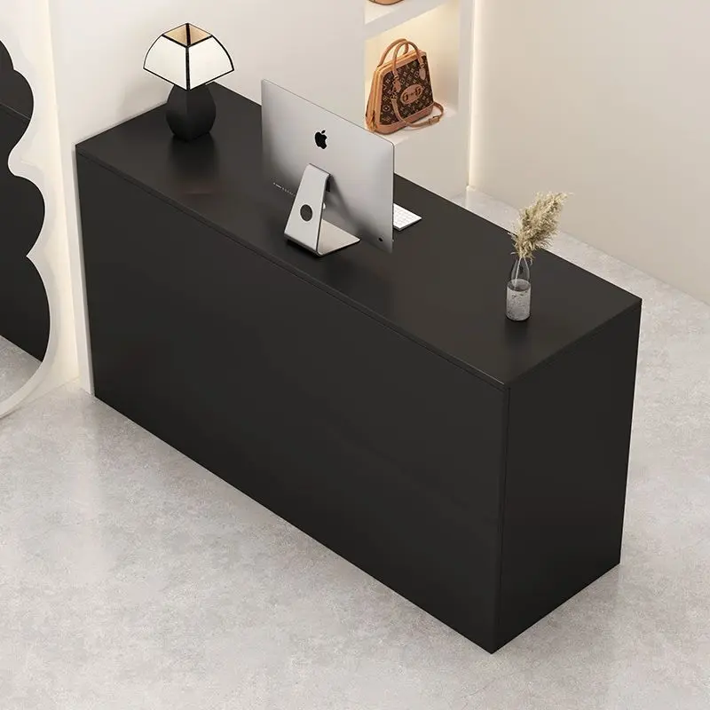 

Office Hotel Reception Desk Counter Decorations Modern Beauty Reception Desks Luxury Simple Modern Hair Salon Office Furniture