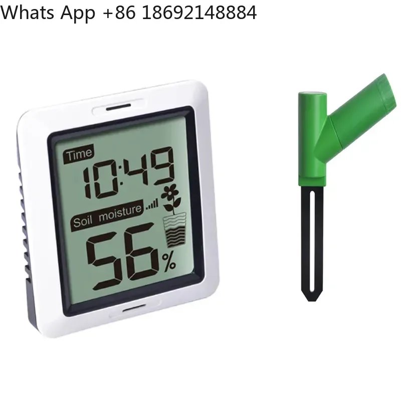 

Wireless Soil Moisture Sensor with Screen Soil Moisture Monitoring