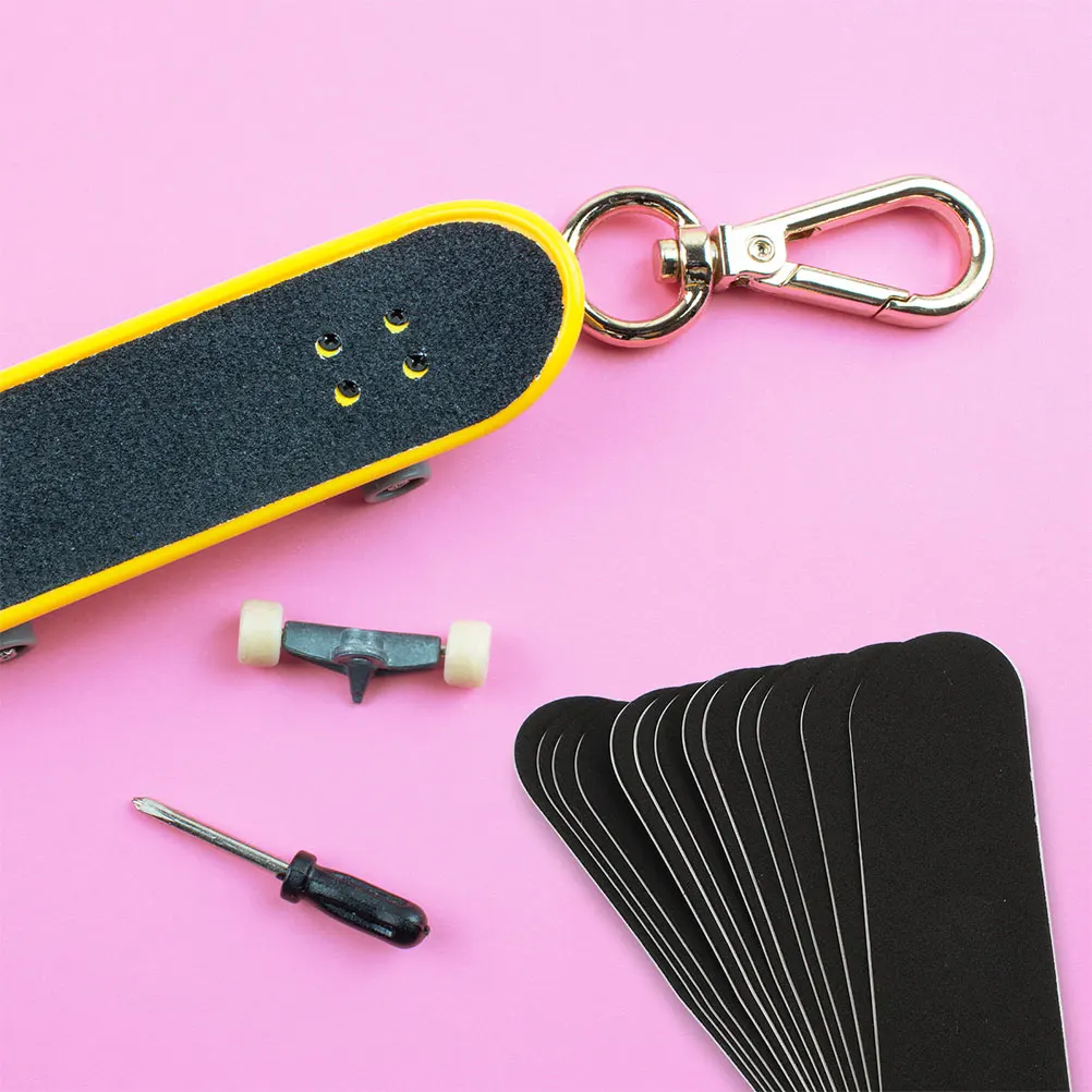 

20Pcs Fingerboard Anti Slip Foam Stickers Black Non Slip Grip Tape For Kids Finger Skateboards Skateboard Rails