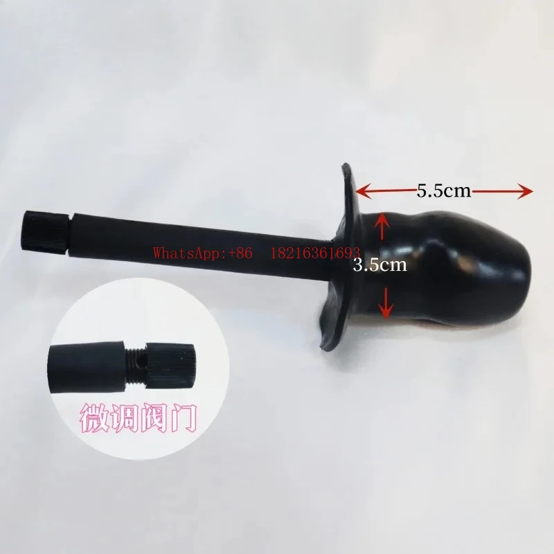 NEW2026 Latest Latex Vacuum Bed Accessories, Latex Hollow Port Plug, Breathing Tube Latex Port Plug