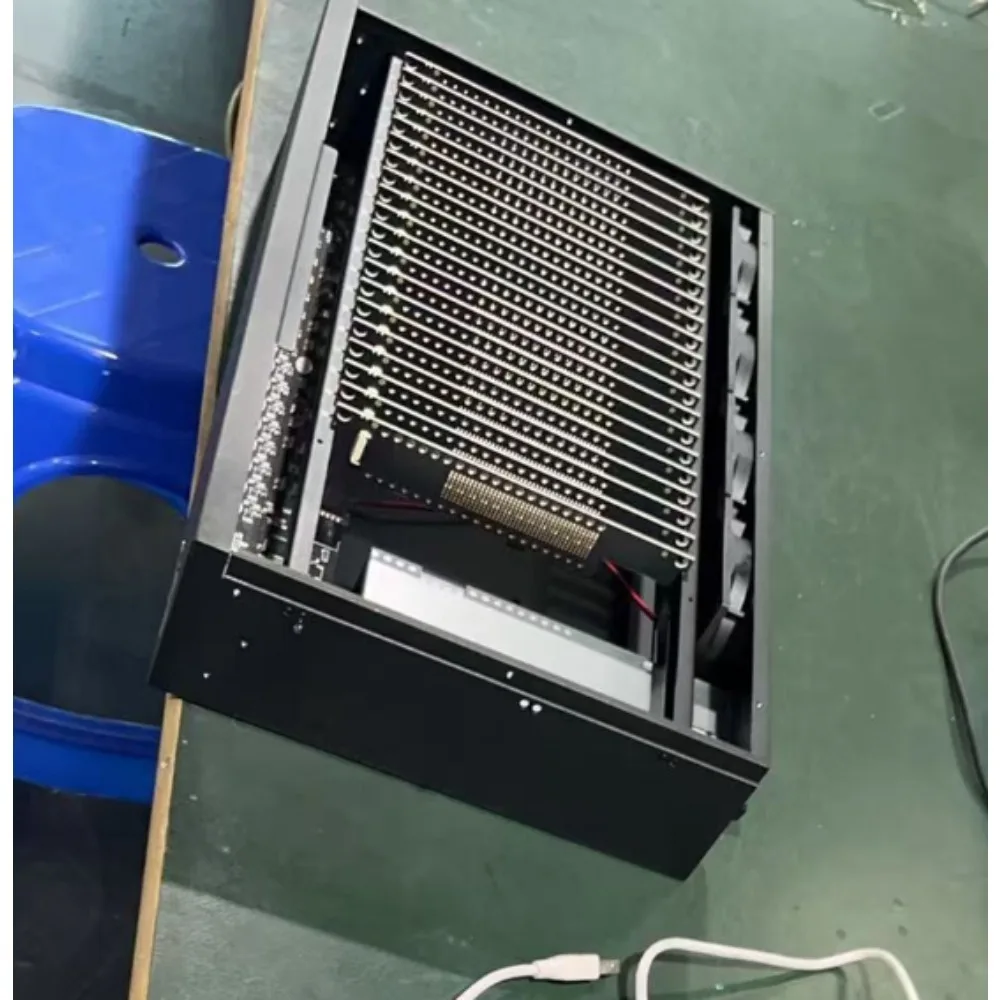 20-in-1 Mobile Farm Kit with USB OTG Functions ADB Protocol Screen Mirroring Matrix for Smartphone Agriculture