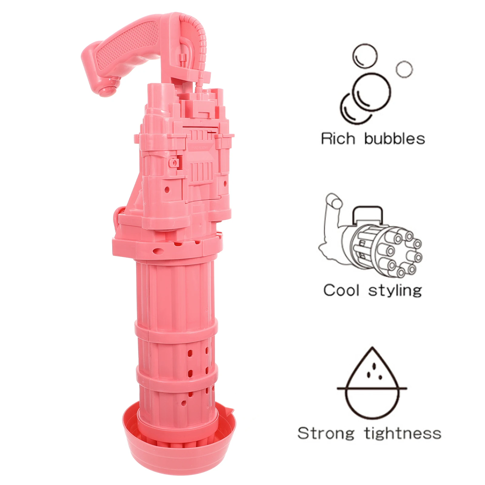 1セット15穴バブルマシン 子供用 電動シャボン玉発生器 おもちゃ 子供パーティーの景品 屋外 家族で楽しめる 簡単操作