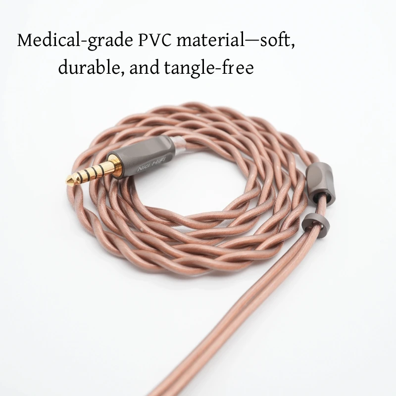 Kabel Nici HiFi 20 Premium IEM, wtyki 4.4mm/3.5mm/6.35mm z MMCX 2-Pin do IE900, IE600, IE300, N5005 i różnych IEM — zdjęcie produktu 5